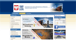 Desktop Screenshot of pila.amu.edu.pl