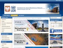 Tablet Screenshot of pila.amu.edu.pl