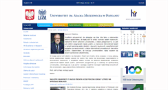 Desktop Screenshot of mikrosympozjum.amu.edu.pl