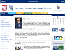 Tablet Screenshot of kik.amu.edu.pl