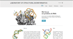 Desktop Screenshot of bioinformatics.amu.edu.pl