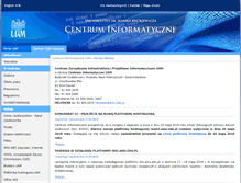 Tablet Screenshot of ci.amu.edu.pl