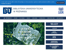 Tablet Screenshot of lib.amu.edu.pl