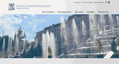 Desktop Screenshot of iw.amu.edu.pl