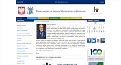 Desktop Screenshot of keko.amu.edu.pl