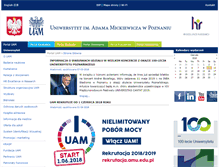 Tablet Screenshot of estetyka.amu.edu.pl