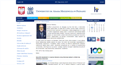 Desktop Screenshot of mpd.amu.edu.pl