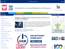 Tablet Screenshot of e-ifpuam.amu.edu.pl