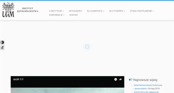 Desktop Screenshot of ij.amu.edu.pl