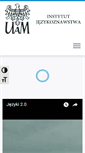 Mobile Screenshot of ij.amu.edu.pl
