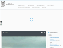 Tablet Screenshot of ij.amu.edu.pl