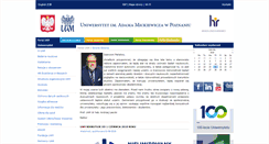 Desktop Screenshot of hydrokonferencja.amu.edu.pl
