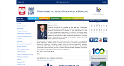 Desktop Screenshot of hc.amu.edu.pl