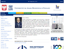 Tablet Screenshot of hmik.amu.edu.pl