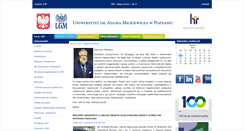 Desktop Screenshot of molcell.amu.edu.pl