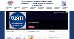 Desktop Screenshot of cnbm.amu.edu.pl