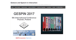 Desktop Screenshot of gespin.amu.edu.pl