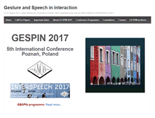 Tablet Screenshot of gespin.amu.edu.pl